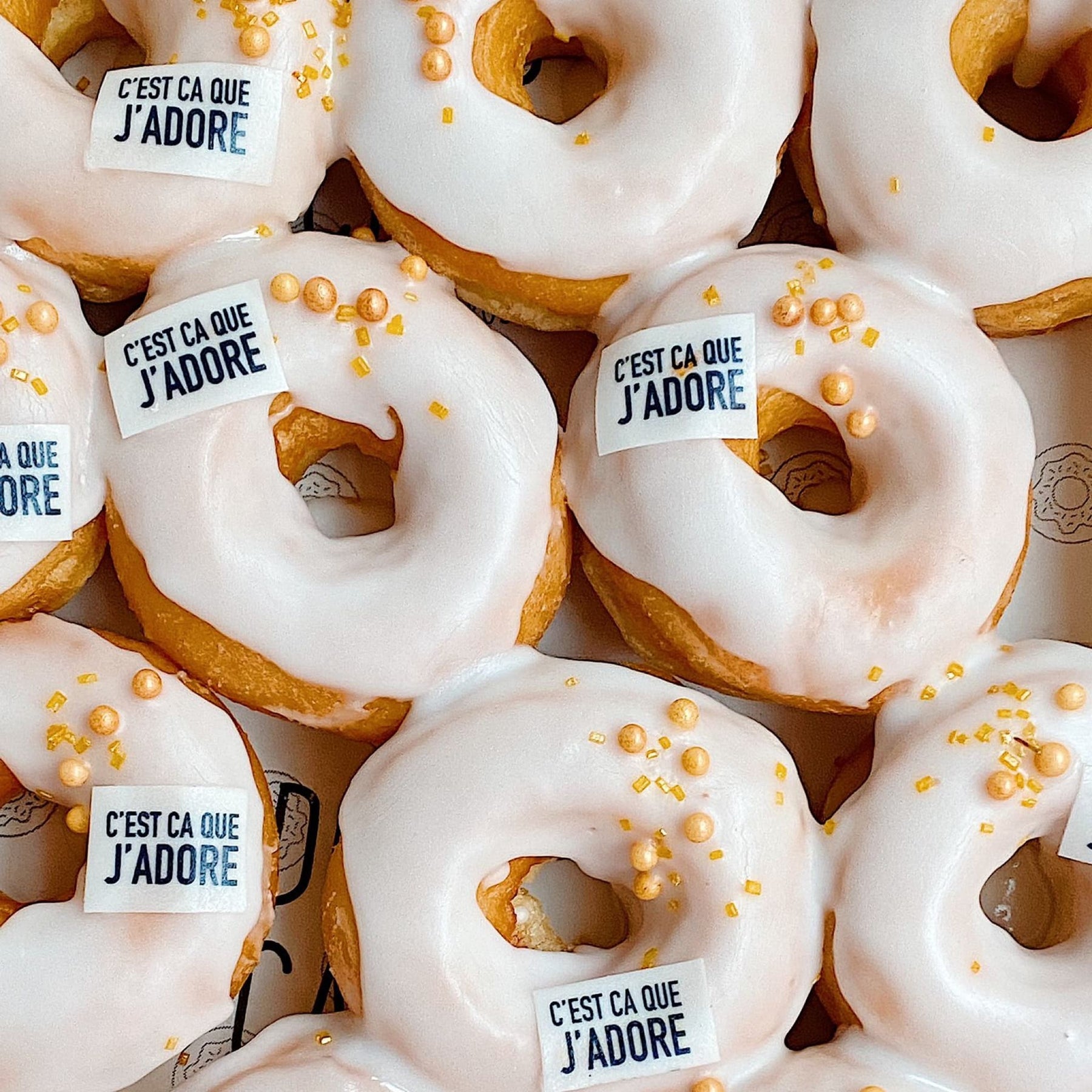 Branded/Quoted Donuts coco donuts